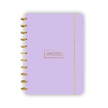 Imagem de Caderno de Discos Flex A4 Lilás com 80 folhas abyara graf (tipo caderno inteligente)