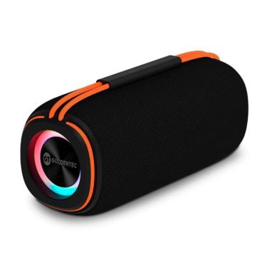 Imagem de Caixa de Som Bluetooth Goldentec GT Pop - Portátil - LED - Até 6h Reprodução - 60w - Preta - 59669