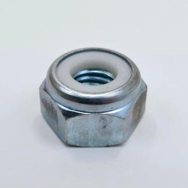 Imagem de Porca de vedação de substituição para ajustador de corrente primária para modelos Harley Sportster 883 XL e 1200 XL 2004-2022 - Revestimento de zinco atualizado com inserção de nylon para travar a