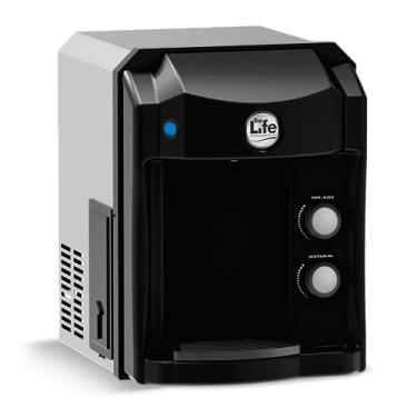 Imagem de Purificador Água Top Life Alcalina Ionizada Ozonio Gelada He Oxi Preto 220V