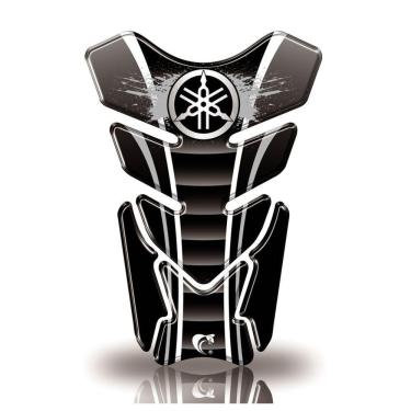 Imagem de Protetor De Tanque Adesivo Moto Yamaha Diapazão Preto