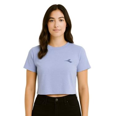 Imagem de Camiseta Cropped Diadora Small Logo Uno Feminina