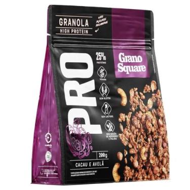 Imagem de Granola Pro Cacau e Avelã Grano Square 200g