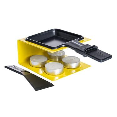 Imagem de Mini racleteira antiaderente L19,9xP10,8xA6cm cor amarela