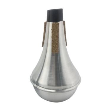 Imagem de Yunhgft Surdina de Prática Pequena E Reta, Fácil de Instalar, para Trompete, Ideal para Amantes de Jazz E Instrumentos Musicais, B