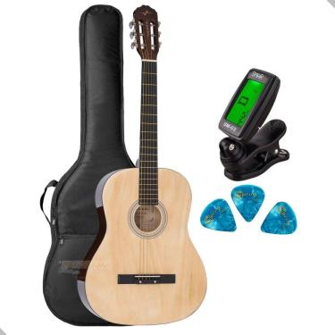 Imagem de Violao Classico Acustico Vogga Aço Vca201N + Acessórios