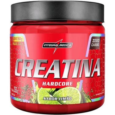 Imagem de Creatina Integralmedica Hardcore Sabor Limão 350g