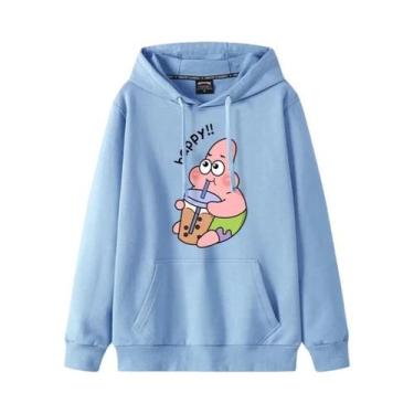 Imagem de Moletom Feminino De Outono Inverno Com Estampa De Anime SpongeBob, Est