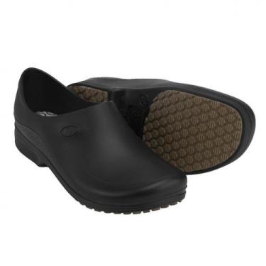 Imagem de Sapato Sticky Shoes EVA Borracha Hospital/Cozinha E Limpeza, Preto, 42