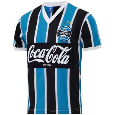 Imagem de Camisa Retrô Grêmio 1989 Masculina-Masculino