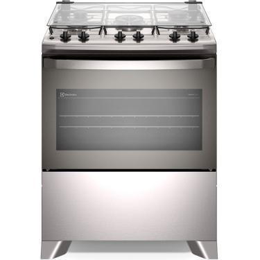 Imagem de Fogão 5 Bocas FE5IG Mesa Inox PerfectCook VaporBake Electrolux