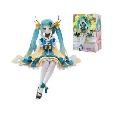 Imagem de Figura De Anime Hatsune Miku Noodle Stopper Versão Festival De Primave
