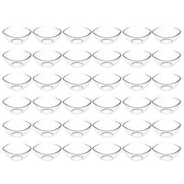 Imagem de Conjunto 36 Potes para Sobremesas Doces Transparente Plástico Restaurante Hotel