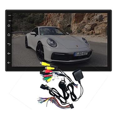 Imagem de Central Multimídia 2 Din 7 Pol Android 11 HT-7122 MP5 Touch WiFi GPS SD Aux Bluetooth Espelhamento Android e iOS H-Tech