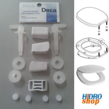 Imagem de Fixação Assento Sanitário Aspen Deca Branco - 1100FX7517