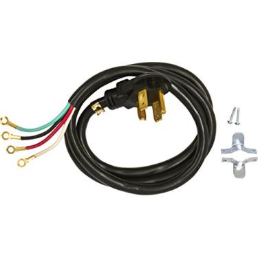 Imagem de GE WX09X10020 Genuíno OEM 1,8 m. Cabo de alimentação 30 AMP 4 Fios para secador GE
