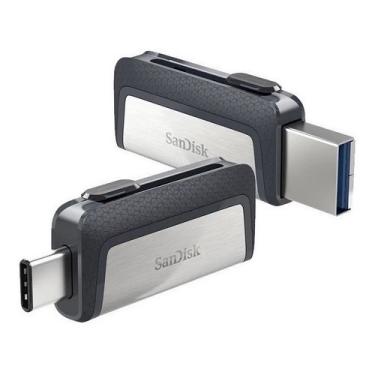 Imagem de Pen Drive Sandisk 64gb Ultra Dual Drive Usb 3.1 Preto