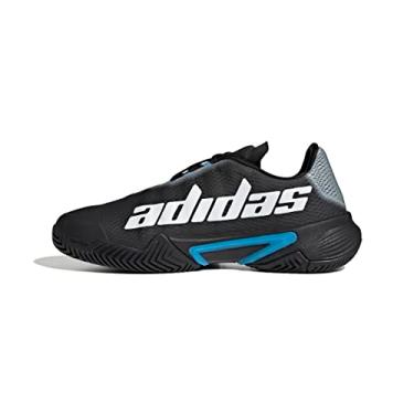Imagem de adidas Men's Barricade Tennis Shoe, Magic Grey/White/Black, 11.5
