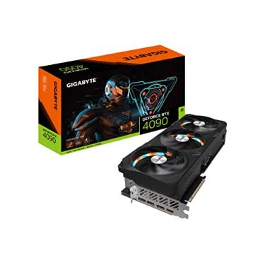Imagem de GIGABYTE Placa gráfica GeForce RTX 4090 Gaming OC 24G, 3 ventoinhas WINDFORCE, placa de vídeo 24GB 384-bit GDDR6X, GV-N4090GAMING OC-24GD