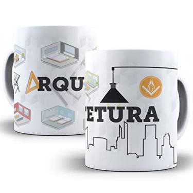 Imagem de Genérico Caneca Arquitetura Presente Profissão Arquiteto Arquiteta Cerâmica 325ml