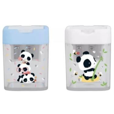 Imagem de Apontador 2 Furos com Depósito Panda - Tilibra