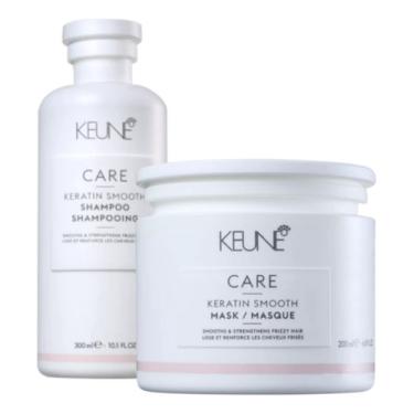 Imagem de  Kit Keune Care Keratin Smooth Shampoo 300ml E Mask 200g