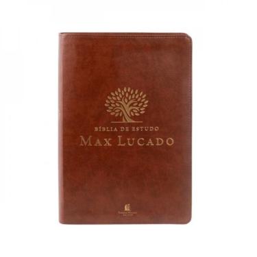 Imagem de Bíblia De Estudo Max Lucado (Nvi, Capa Em Courosoft Marrom, Leitura Perfeita): Nova Versão Internaci