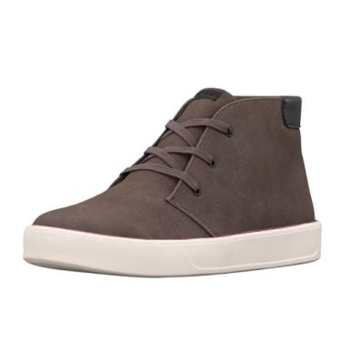 Imagem de Ben Sherman Men's Sutton Chukka Boot, Dark Brown/Whisper White/Black/Red, 10