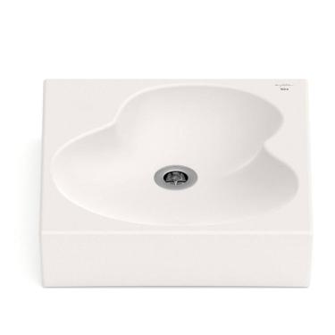 Imagem de Kit 3 Cubas de Apoio 41x41cm Ruy Ohtake Roca Bege