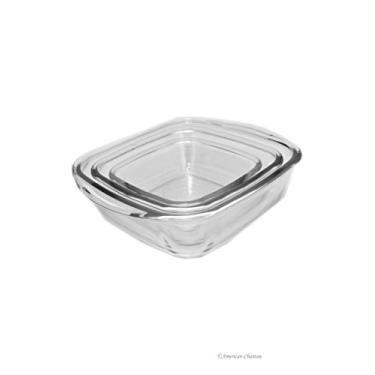 Imagem de Nadir Figueiredo - Jogo 3Pcs Assadeiras Quadrada Sempre 730Ml/1,5L/2,4L Nadir 15130200805706