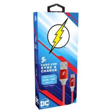 Imagem de Cabo Carregador Turbo 1,5M Usb-C The Flash - 5+