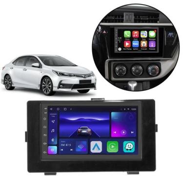 Imagem de Kit Multimidia Android Corolla 2018 e 2019 7 Pol Carplay + Câmera - E-