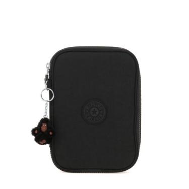 Imagem de Estojo Grande 100 Pens Kipling True Black, Preto