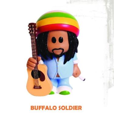 Imagem de Boneco Weenicons Buffalo Soldier (Bob Marley)
