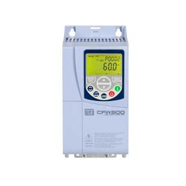 Imagem de Inversor de frequência WEG CFW500 3cv 220v 10a Com Entrada Monofásica 