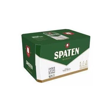 Imagem de Cerveja Spaten Lata 473ml Caixa c/ 12 un 1x12 Unidades  473ml LATA - A