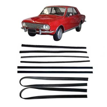 Imagem de Kit Canaleta Pestana Interna Porta Diant Janela Tras Corcel - Supercen