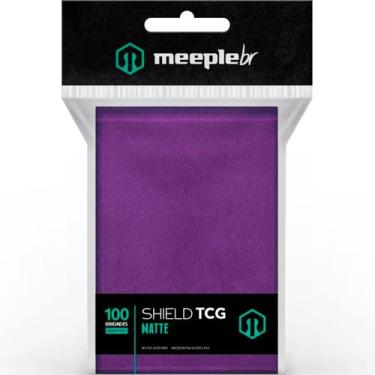 Imagem de Sleeves Standard Shield Matte 100 Unidades Meeple Br Pokemon Magic, Ro
