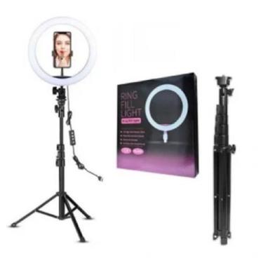 Imagem de  Ring Light Led 10 Polegadas 26Cm Com Trípe Para Profissional - Bc Bor