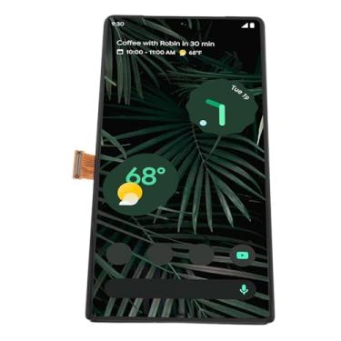 Imagem de Conjunto de digitalizador de tela sensível ao toque, tela LCD sensível ao toque, montagem de moldura digitalizadora com ferramentas de reparo de sensor de impressão digital, tela de 17.0 cm de