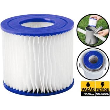 Imagem de Refil Filtro Bomba de Piscina Mor 3.600 Litros/Hora 110V e 220V Bivolt