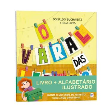 Imagem de O varal das letras - Livro + alfabetário ilustrado