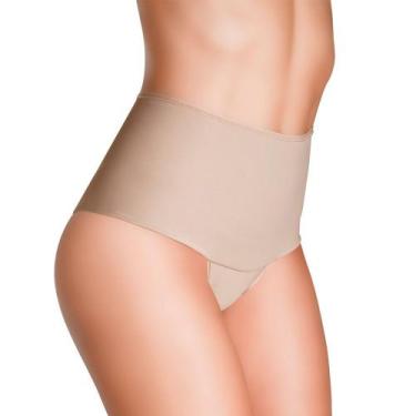 Imagem de Calcinha Cinta Faixa Zero Barriga Dilady 0304223, Chocolate, G