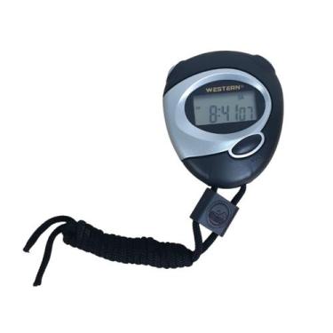 Imagem de Cronômetro Digital C/Alarme Relógio Calendário 1 Fit, Preto