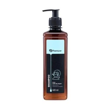 Imagem de Shampoo Hidratante 400ml Limpeza Suave Leite Argan Hidratação Antifriz