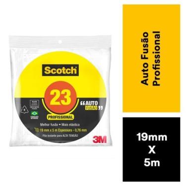 Imagem de Fita isolante 19mmx5m alta fusão 3m