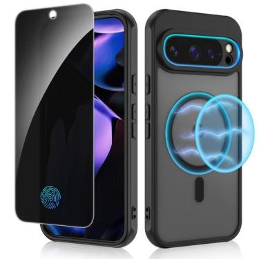 Imagem de Capa de telefone Ruky para Google Pixel 9 Pro XL com tela de privacida