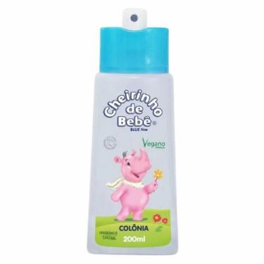 Imagem de Colônia Infantil Spray Cheirinho de Bebê Azul 200ml