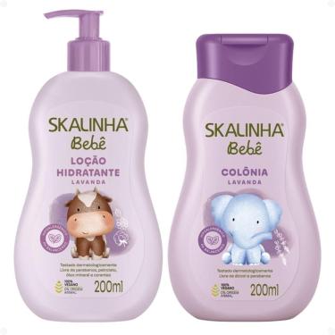 Imagem de Kit Skalinha Bebê Lavanda: Loção Hidratante e Colônia 200ml