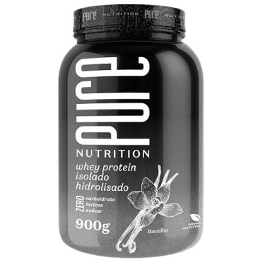 Imagem de Whey Protein Isolado e Hidrolisado 900g – Pure Nutrition (900g, Baunilha)